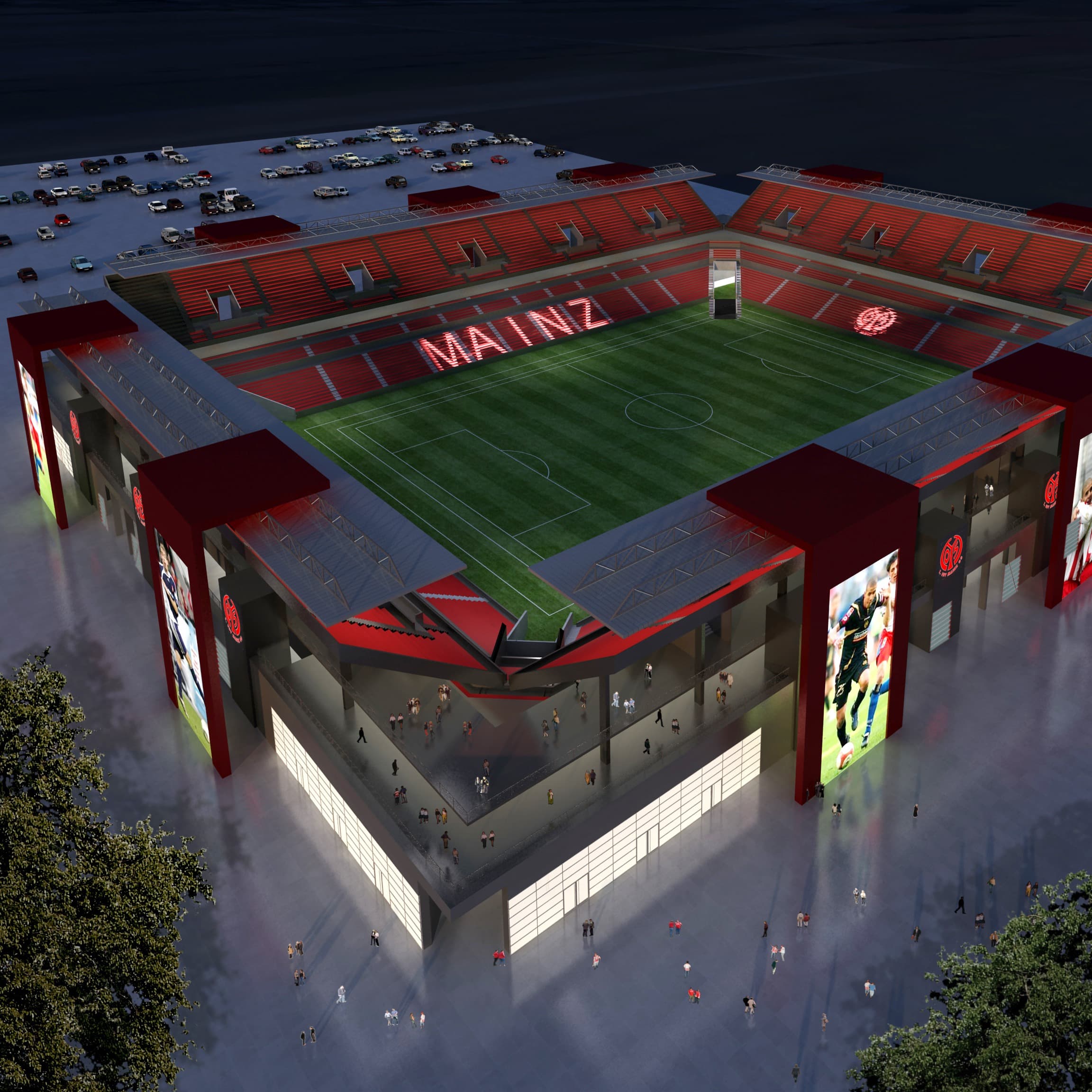 Fußballstadion Mainz 05