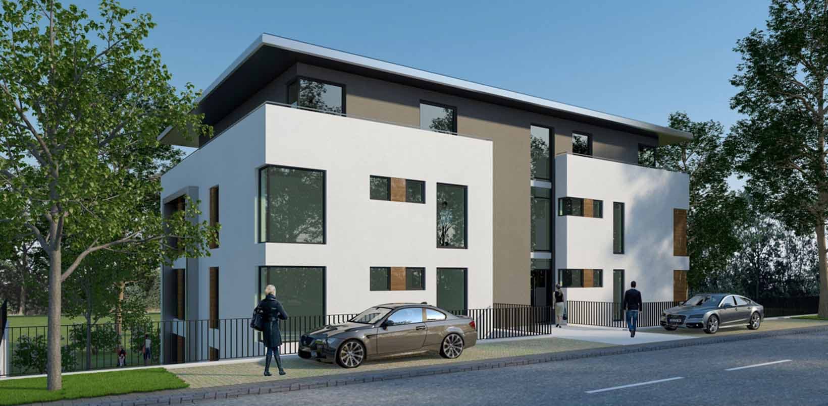 Neubau eines Mehrfamilienwohnhauses