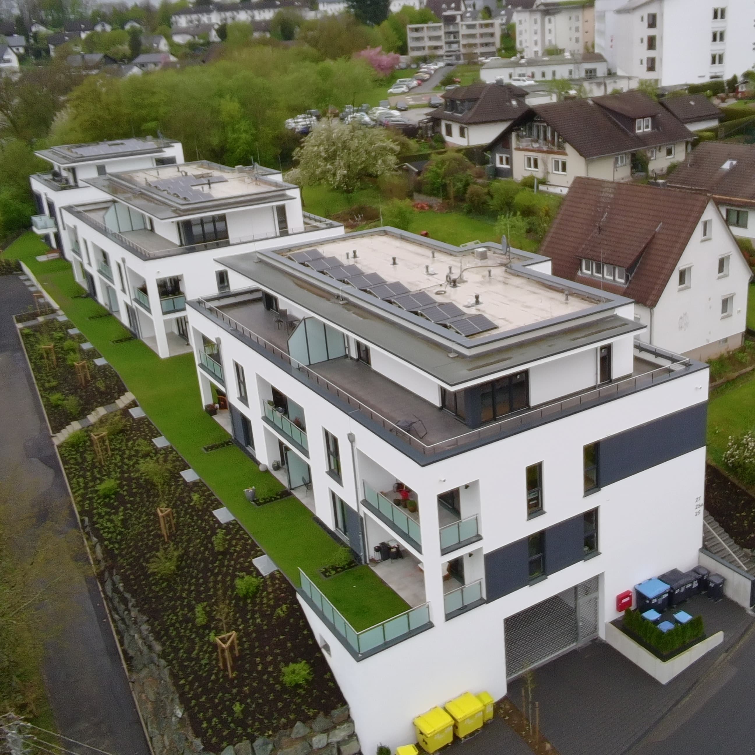 Neubau einer Wohnanlage mit 25 Wohneinheiten und Tiefgarage 