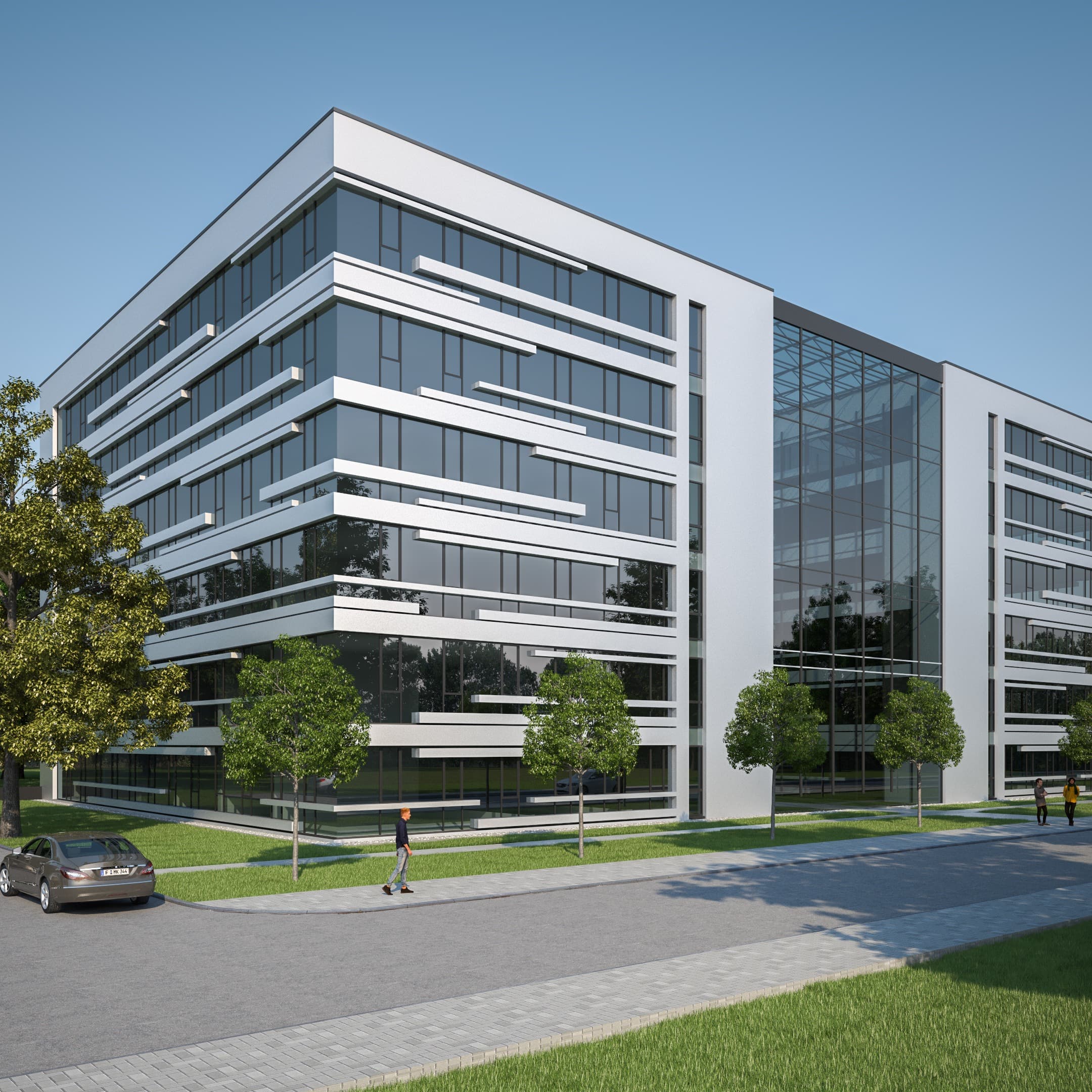 Neubau eines Bürogebäudes 