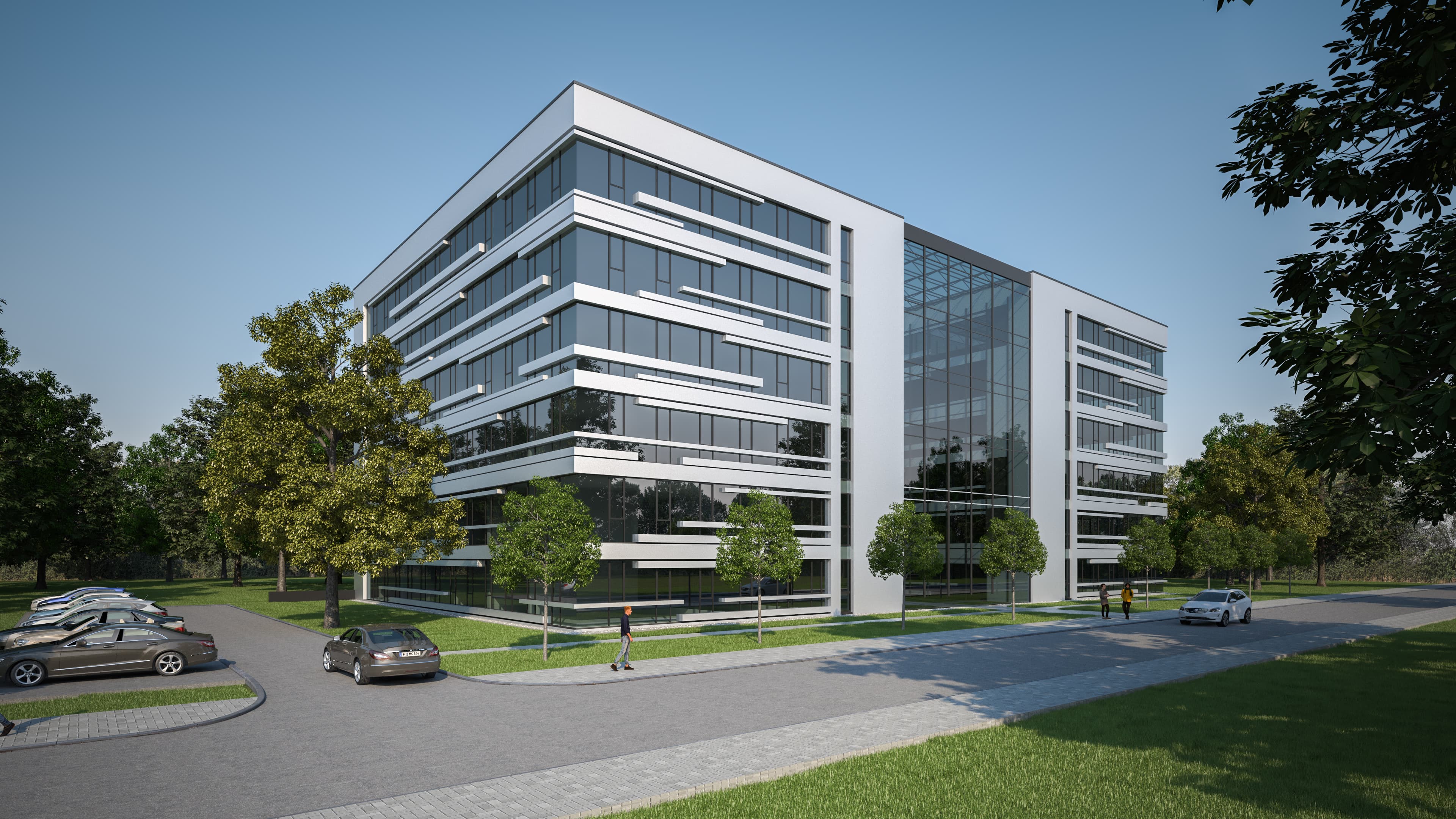 Neubau eines Bürogebäudes 