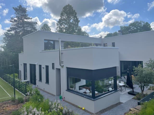 Neubau einer Stadtvilla mit Einliegerwohnung 