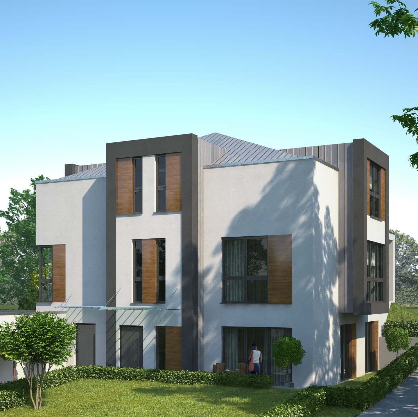 Neubau eines Einfamilienwohnhauses