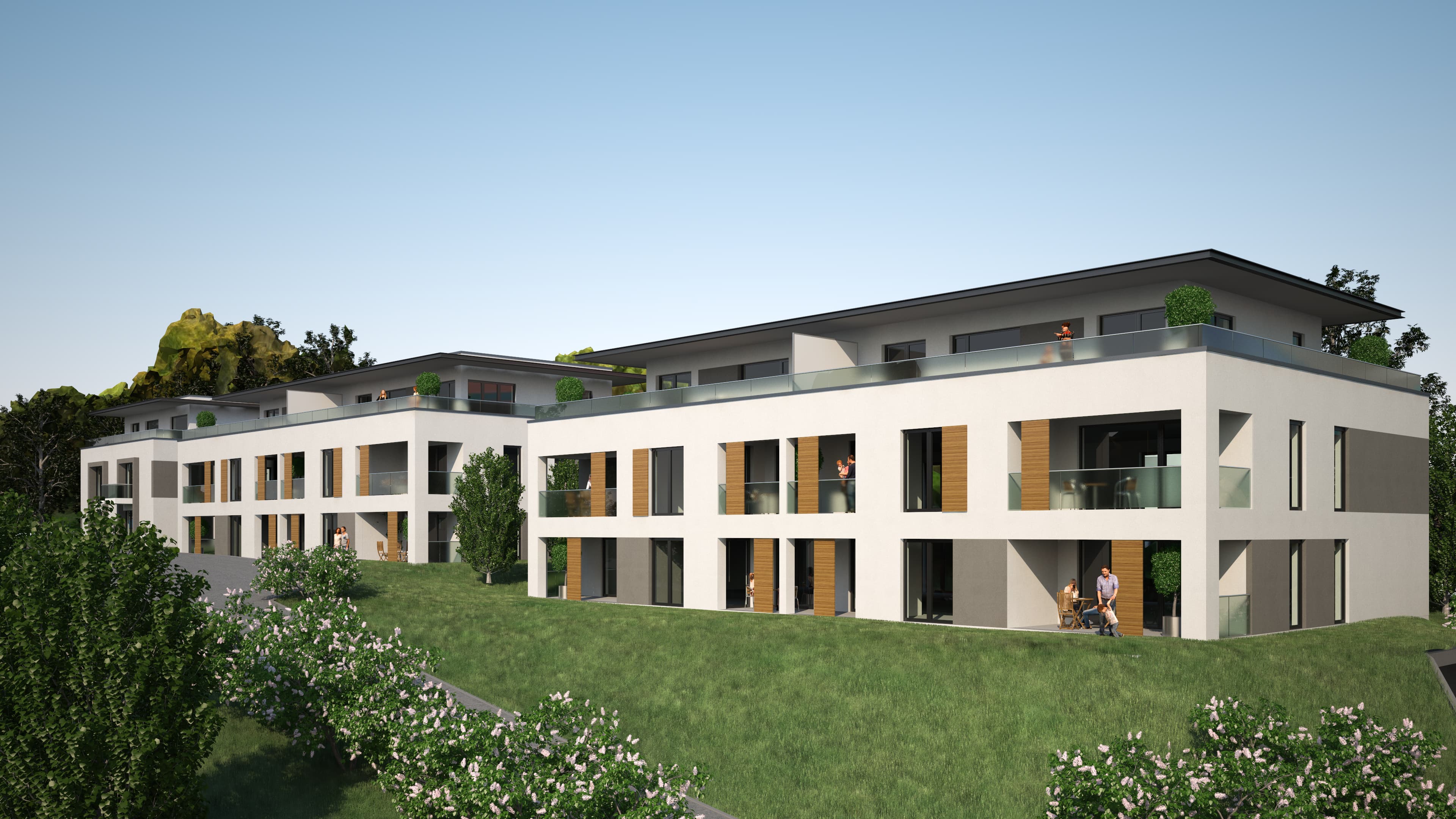 Neubau einer Wohnanlage mit 25 Wohneinheiten und Tiefgarage 