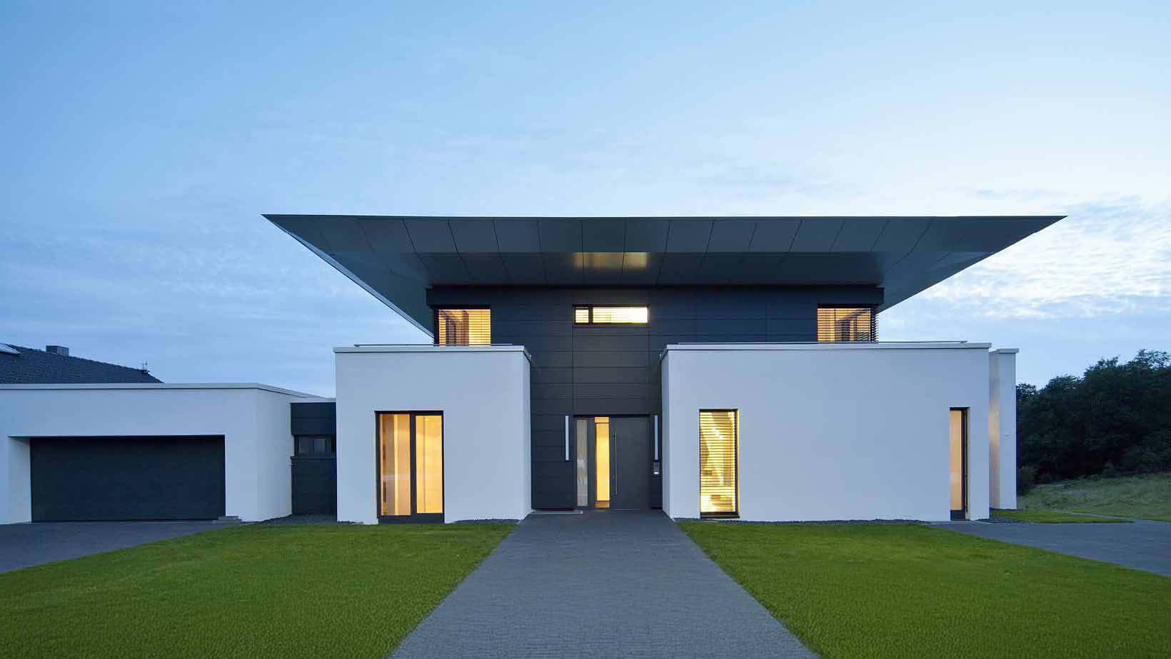 Neubau eines Wohn- und Passivhauses