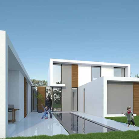 Neubau eines Wohnhauses