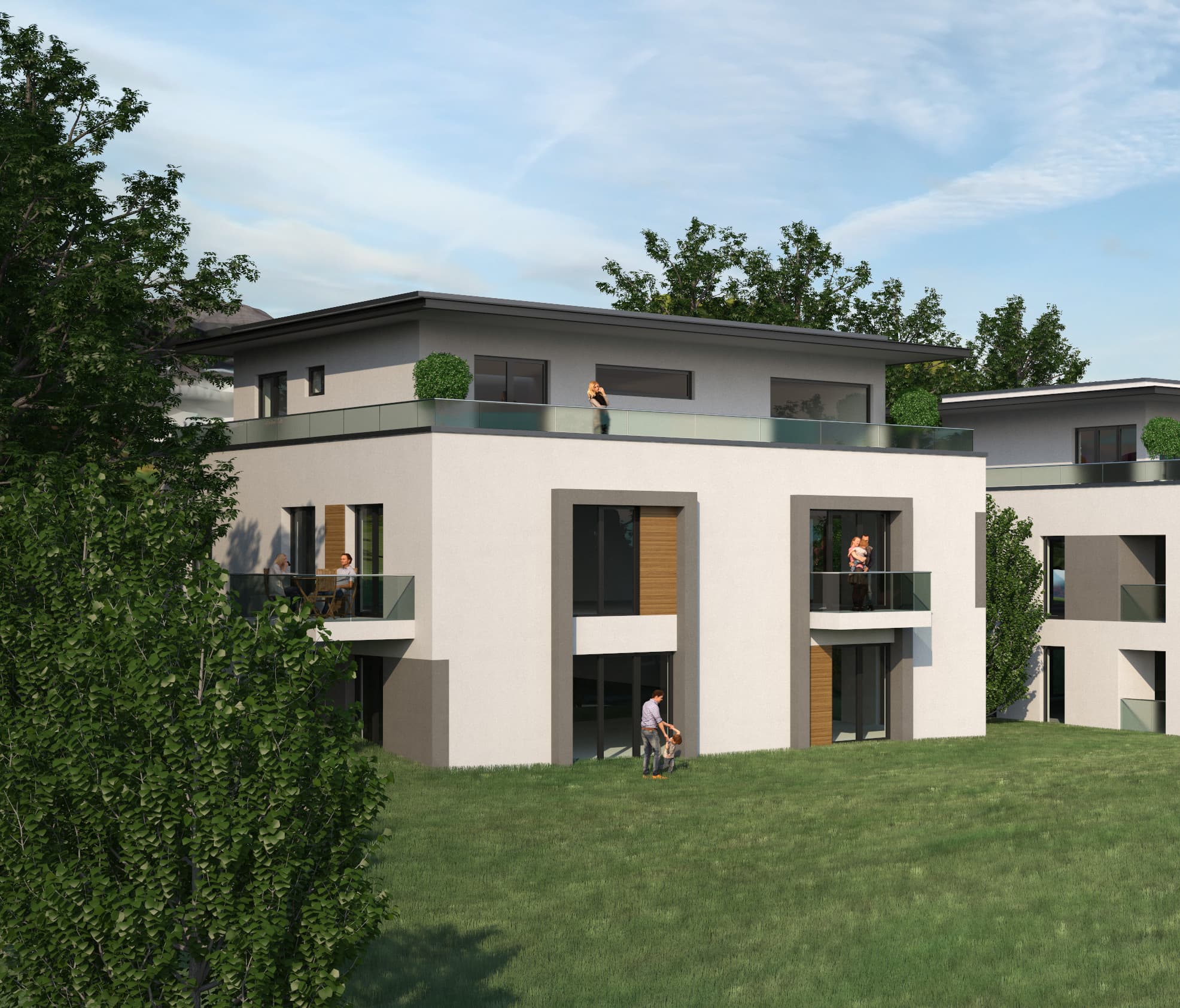 Neubau einer Wohnanlage mit 25 Wohneinheiten und Tiefgarage 